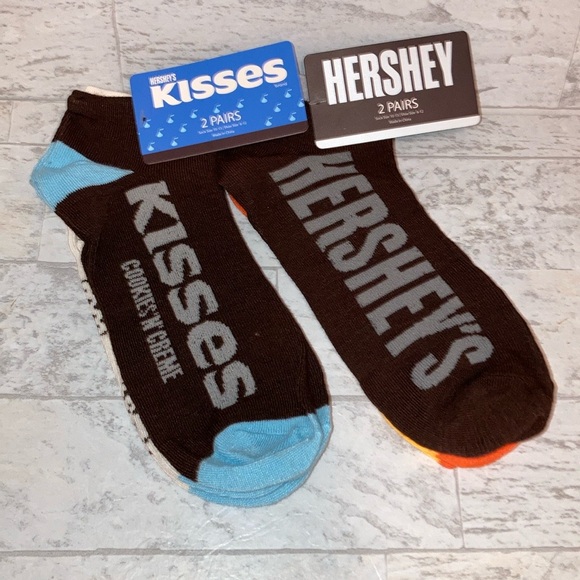Hershey’s Candy Junk Food Snacks Ankle Socks Bundle - Picture 1 of 4